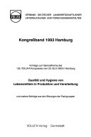 Qualität und Hygiene von Lebensmitteln in Produktion und Verarbeitung