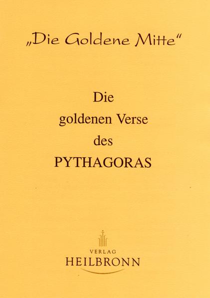 Die Goldenen Verse des Pythagoras