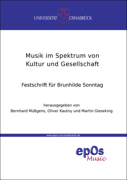Musik im Spektrum von Kultur und Gesellschaft