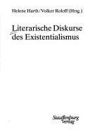 Literarische Diskurse des Existentialismus