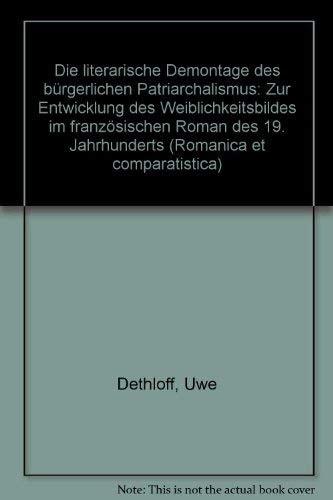 Die literarische Demontage des bürgerlichen Patriarchalismus
