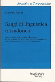 Saggi di linguistica trovadorica