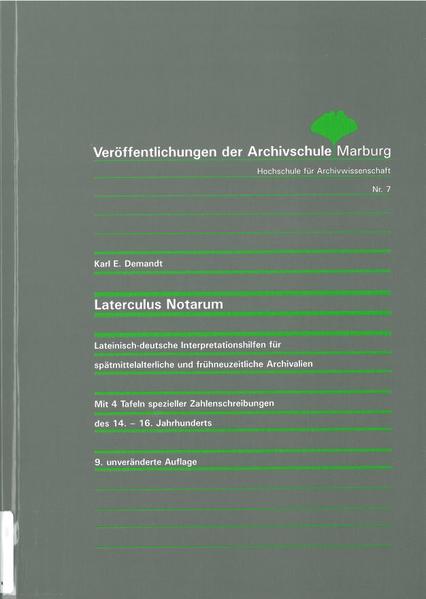 Laterculus Notarum