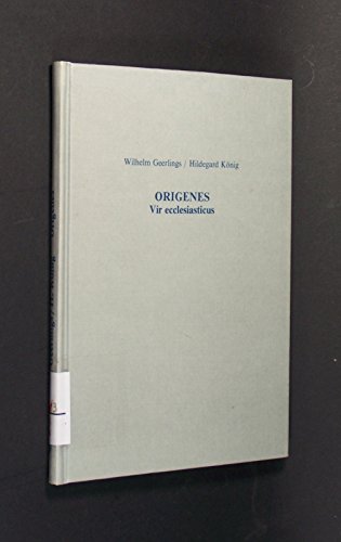 Origenes - Vir ecclesiasticus