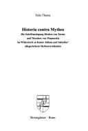 Historia contra Mythos