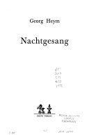 Nachtgesang