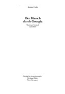 Marsch durch Georgia