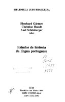 Estudos de história da lingua portuguesa
