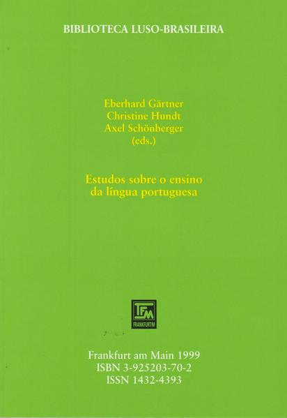 Estudos sobre o ensino da língua portuguesa