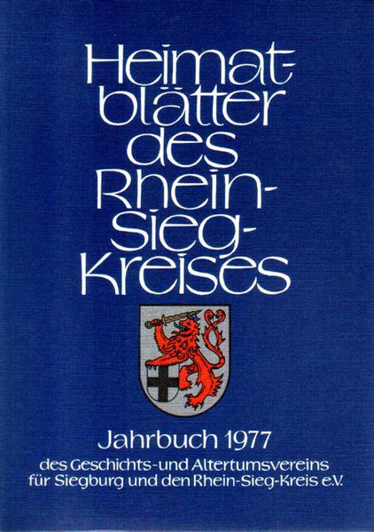 Heimatblätter des Rhein-Sieg-Kreises