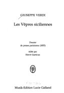 Les Vêpres siciliennes