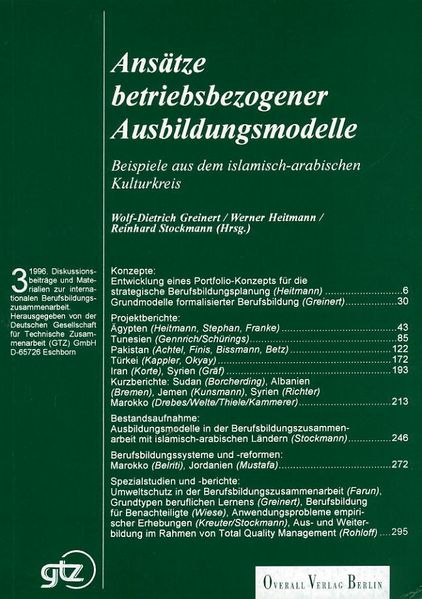 Ansätze betriebsbezogener Ausbildungsmodelle