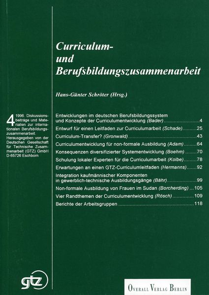 Curriculum- und Berufsbildungszusammenarbeit