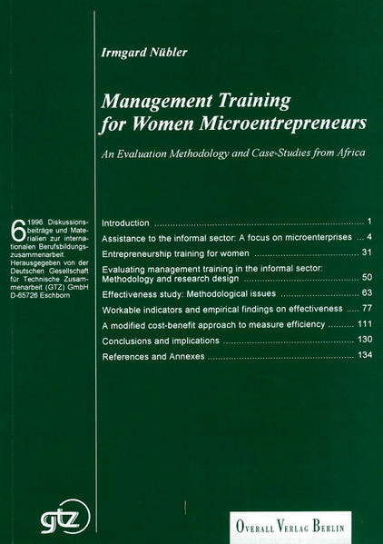 Management Training for Women Microentrepreneurs