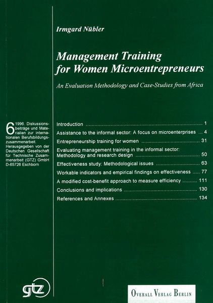 Management Training for Women Microentrepreneurs