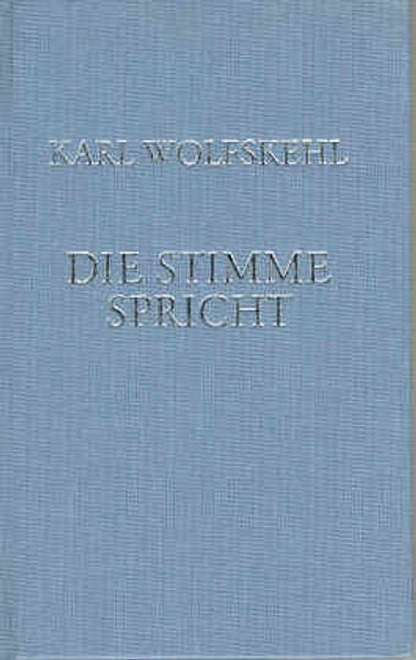 Die Stimme spricht