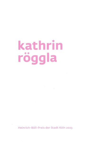 Kathrin Röggla