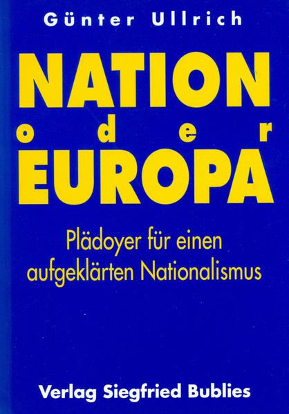 Nation oder Europa?