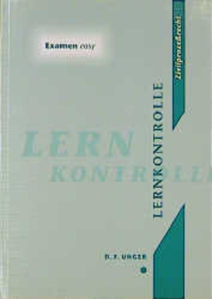 Zivilprozessrecht