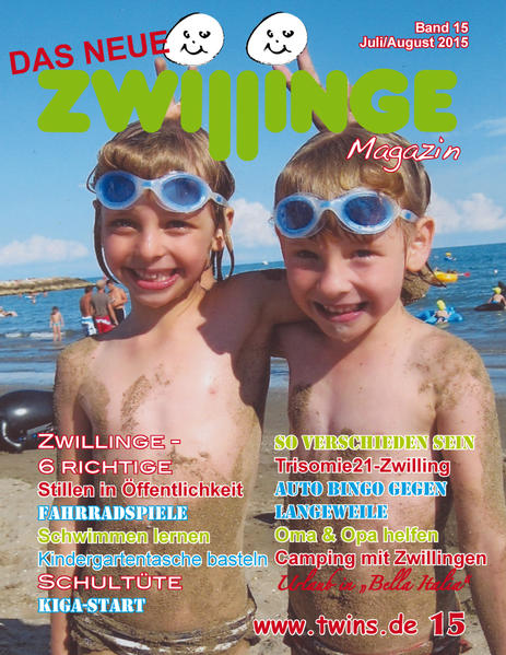 Das neue Zwillinge Magazin Juli/August 2015