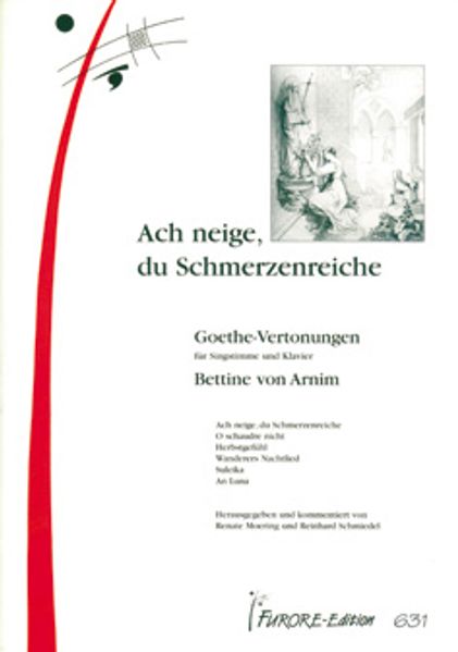 Goethe-Vertonungen für Singstimme und Klavier