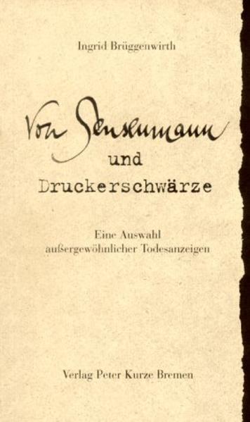 Von Sensenmann und Druckerschwärze