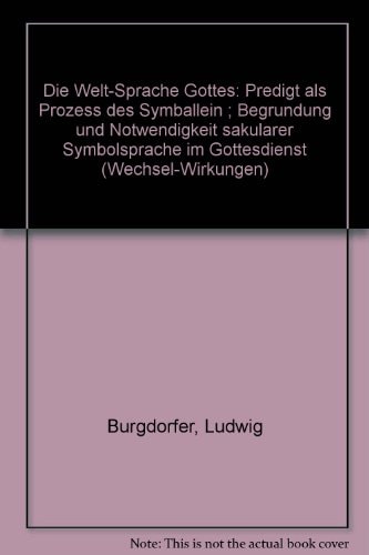 Die Welt-Sprache Gottes