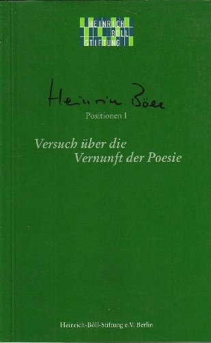 Versuch über die Vernunft der Poesie