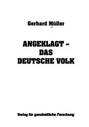 Angeklagt - das deutsche Volk