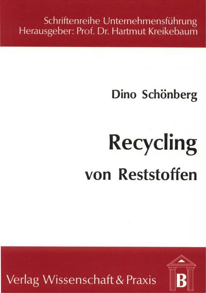 Recycling von Reststoffen.