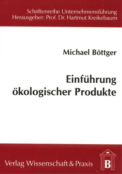 Einführung ökologischer Produkte.