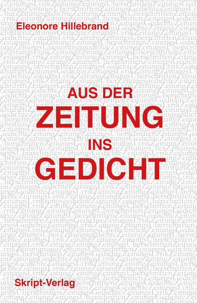 Aus der Zeitung ins Gedicht