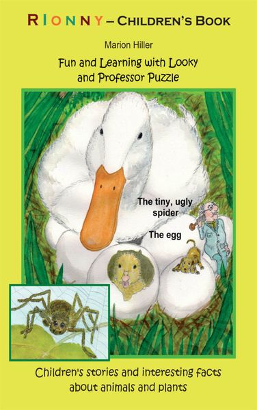 RIONNY-Children's Book: The tiny, ugly spider + The egg