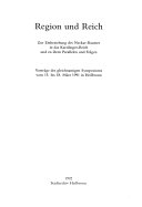 Region und Reich