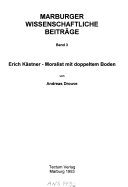 Erich Kästner - Moralist mit doppeltem Boden