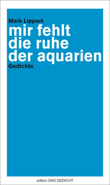 mir fehlt die ruhe der aquarien