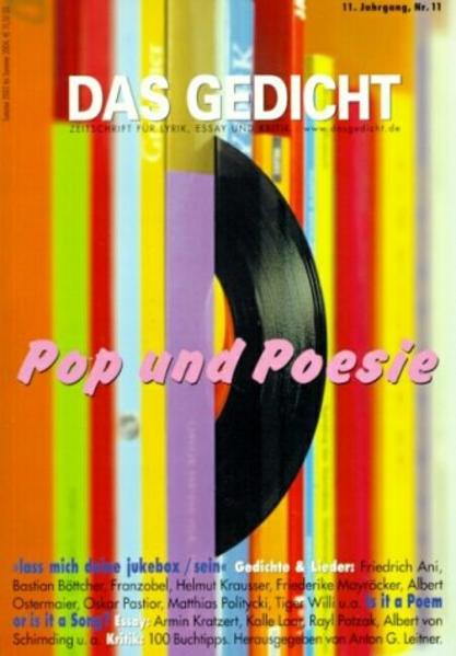 Das Gedicht. Zeitschrift /Jahrbuch für Lyrik, Essay und Kritik