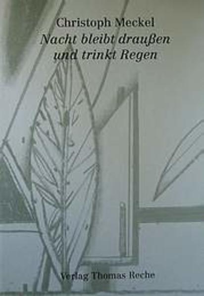 Nacht bleibt draussen und trinkt Regen