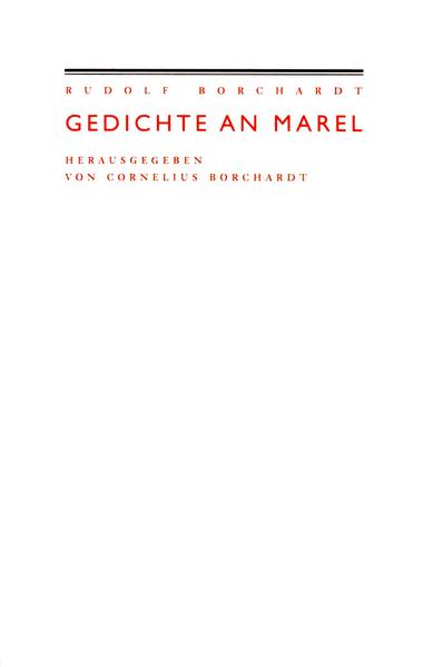 Gedichte an Marel