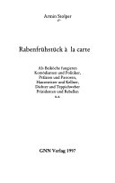 Rabenfrühstück á la carte