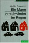 Ein Mann verschwindet im Regen
