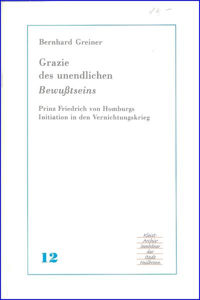 Grazie des unendlichen "Bewusstseins"