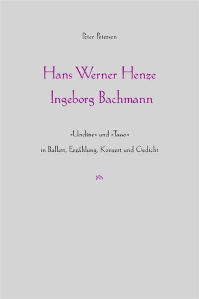 Hans Werner Henze - Ingeborg Bachmann