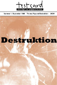 testcard #1: Pop und Destruktion