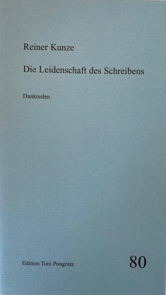 Die Leidenschaft des Schreibens