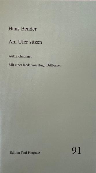 Am Ufer sitzen