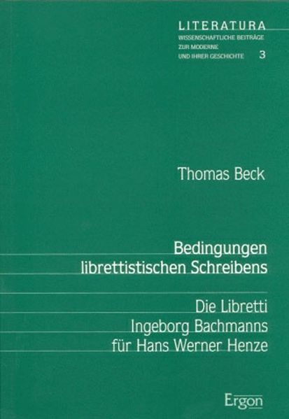 Bedingungen librettistischen Schreibens