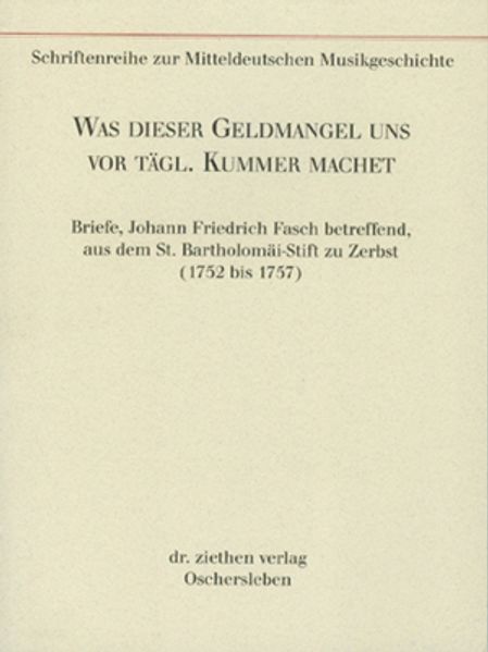 Was dieser Geldmangel uns vor täglich Kummer machet
