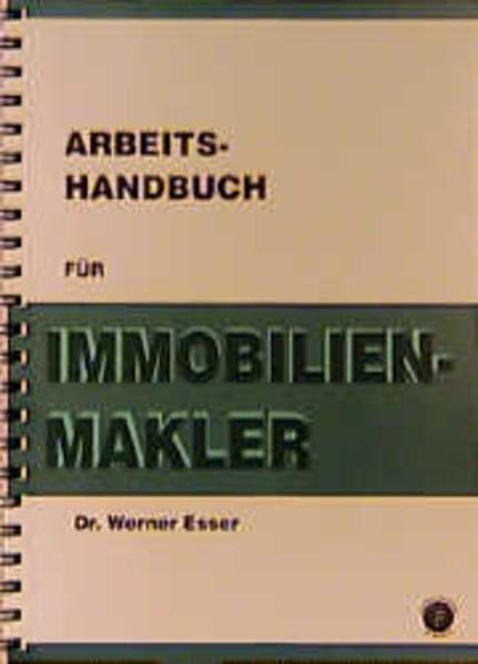 Arbeits-Handbuch für Immobilienmakler