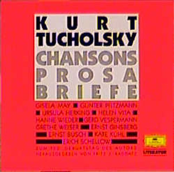 Chansons, Lieder, Prosa